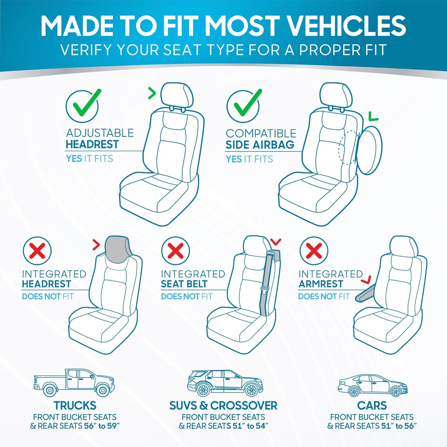 BDK PolyPro Car Seat Covers Full Set in Charcoal on Black – Front and Rear Split Bench for Cars, Easy to Install Cover Set, Accessories Auto Trucks Van SUV - Image 2
