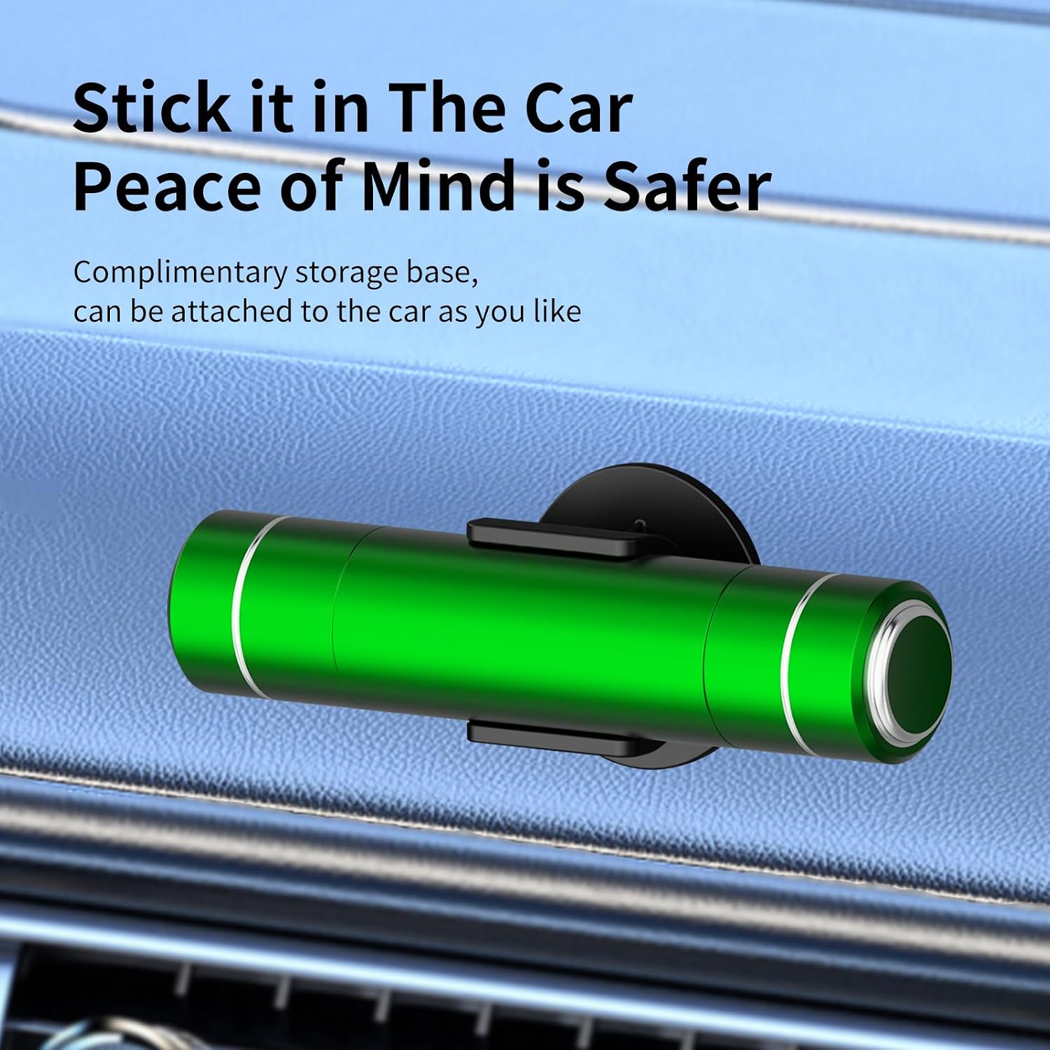 HHXS 2 Pack Window Breaker Seatbelt Cutter Car Window Breaker Safe Hammer Emergency Escape Tool, Glass Breaker Car Escape Tool Life-Saving Emergency Artifact(Blue+Green) - Image 10