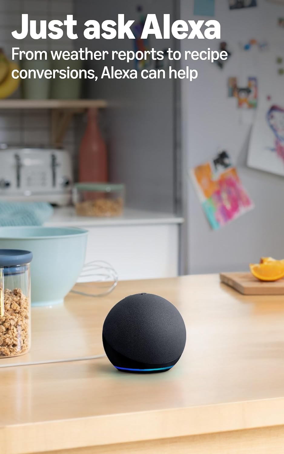 Amazon Echo Dot (newest model) - Vibrant sounding speaker, Designed for Alexa+, Great for bedrooms, dining rooms and offices, Deep Sea Blue - Image 7