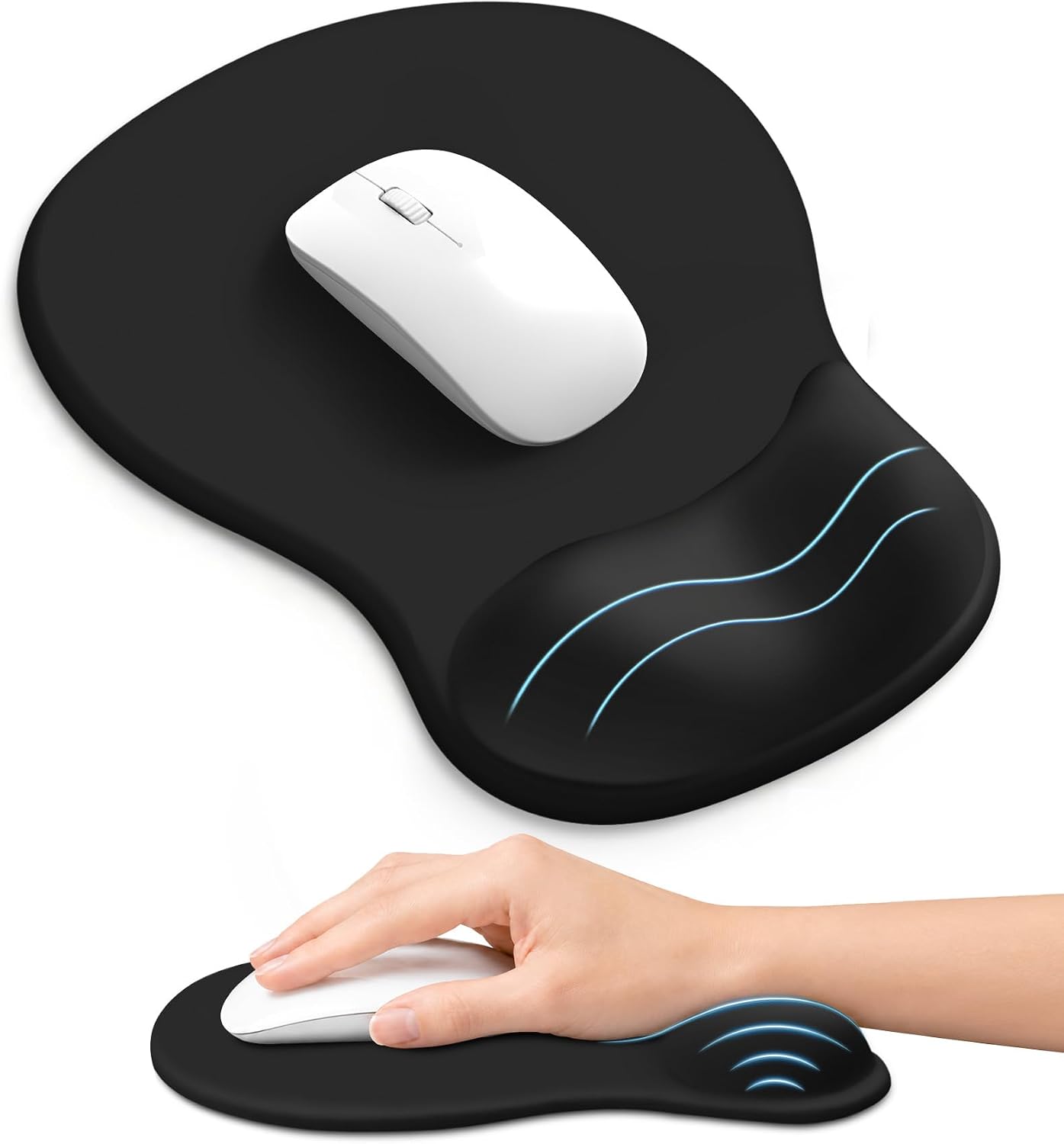 Ergonomic Mouse Pad with Wrist Rest...