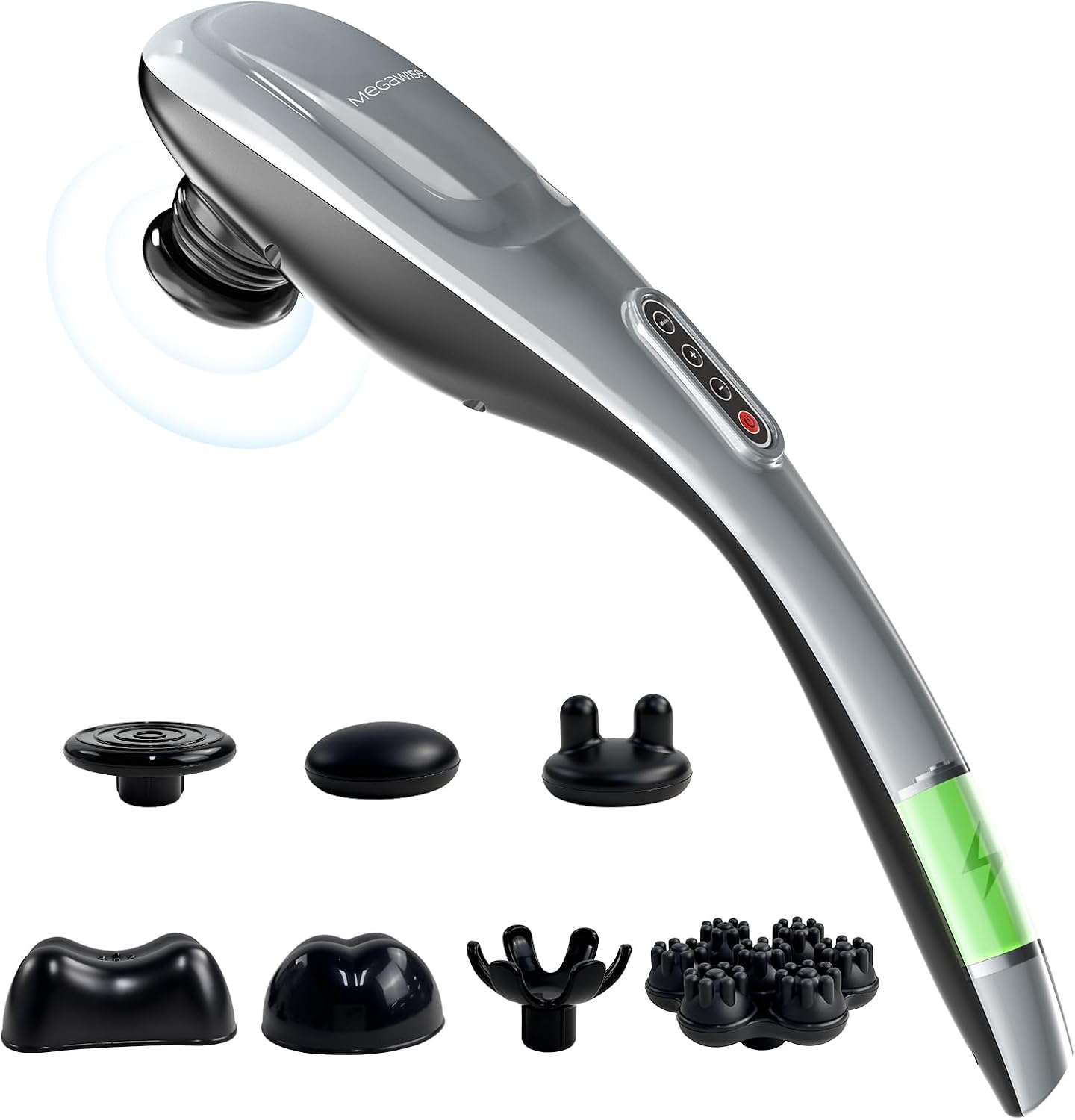 MEGAWISE Cordless Back Massager, 5 ...