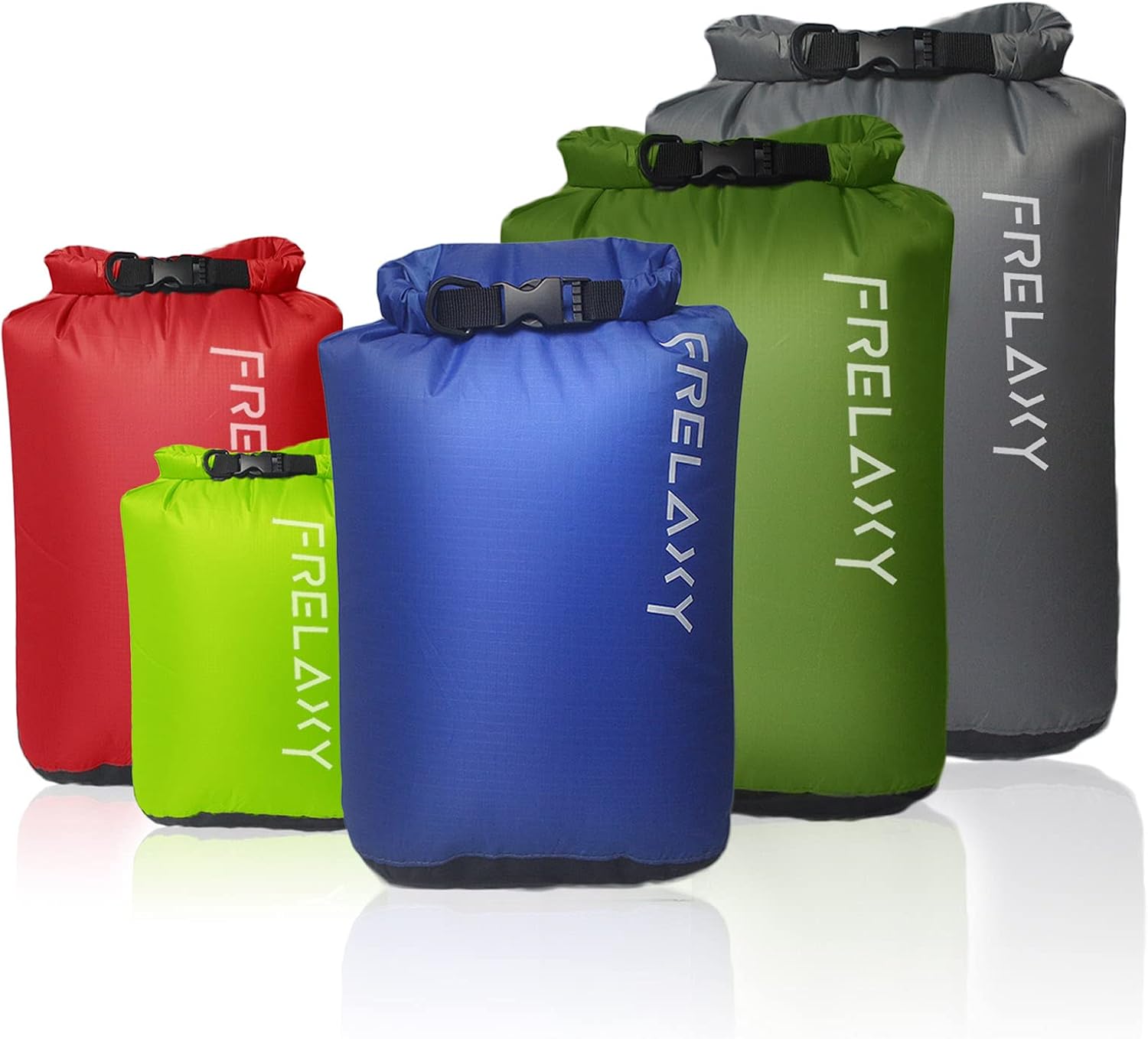 Frelaxy Dry Bag 5 Pack, Ultralight ...