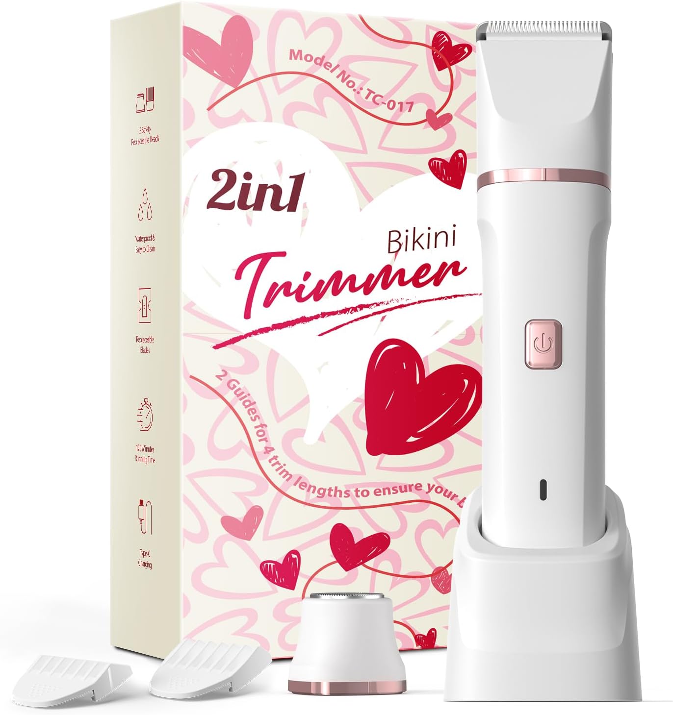 Risina 2-in-1 Bikini Trimmer for Wo...