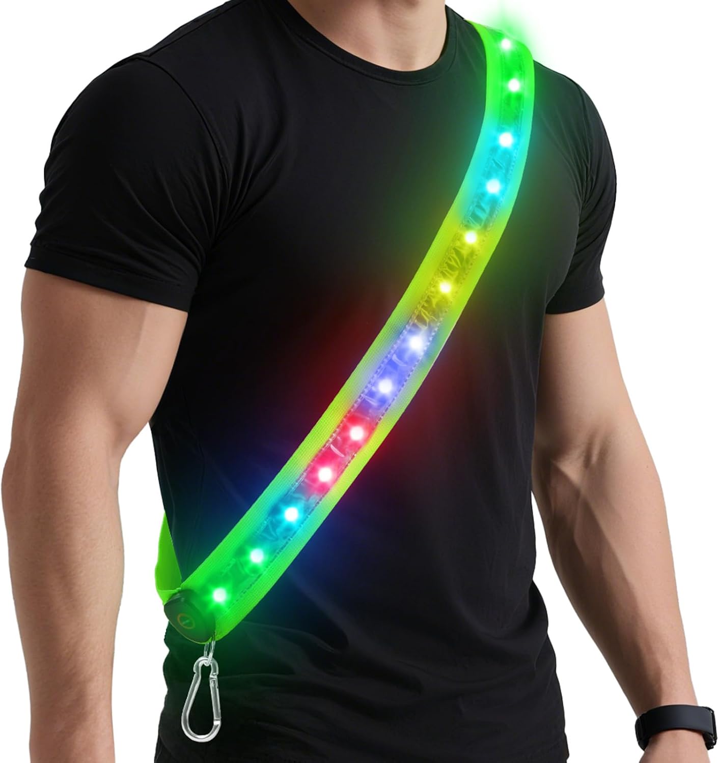 Zacro LED Reflective Sash Light Up ...