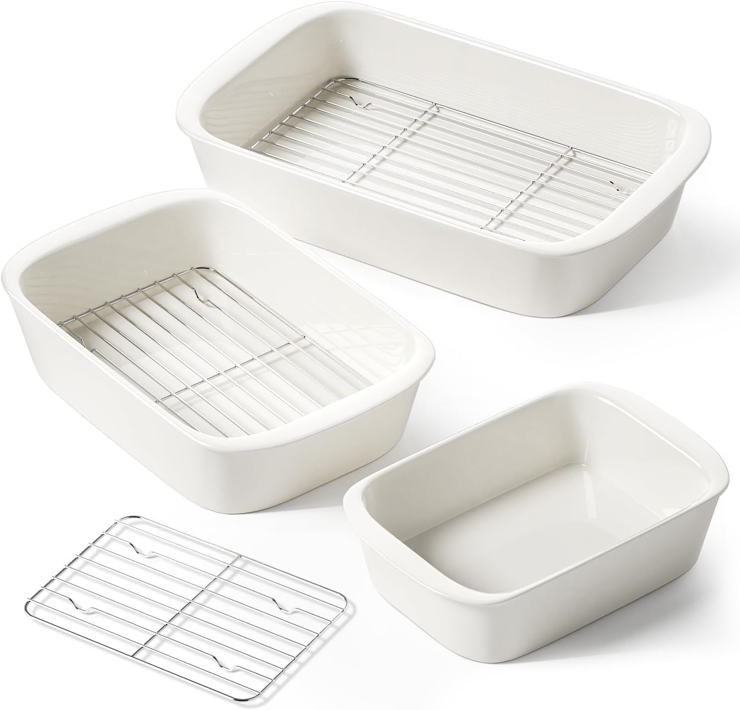 LE TAUCI Ceramic Casserole Dishes f...