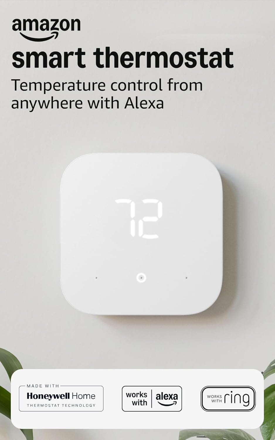 Amazon Smart Thermostat, Save money...