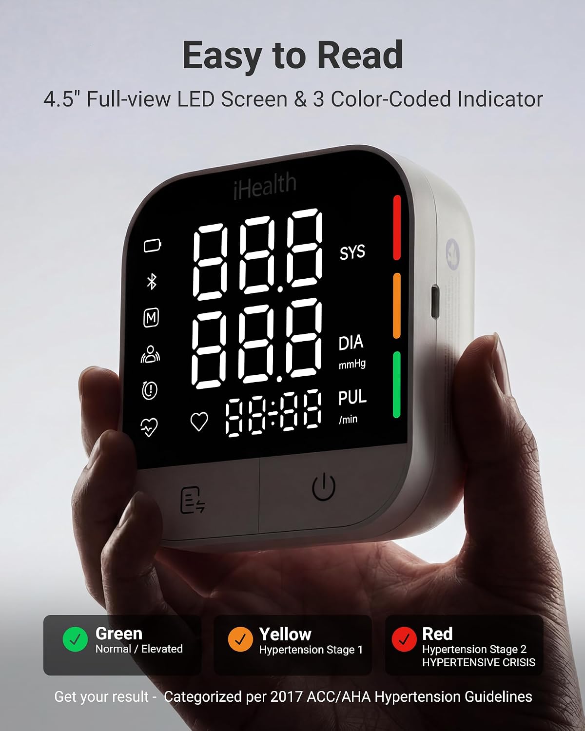 iHealth Track Pro Upper Arm Blood Pressure Monitor for Home Use - Image 8