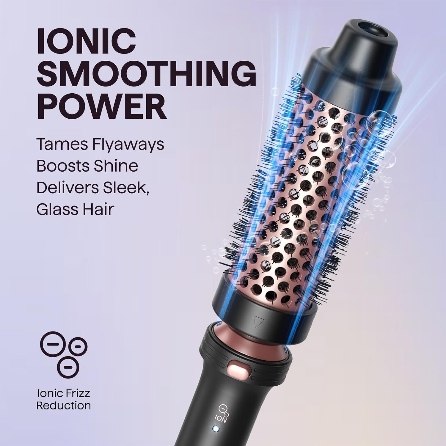 Wavytalk 5 in 1 Curling Iron with Thermal Brush,Flat Iron,Versatile Styling - Image 3