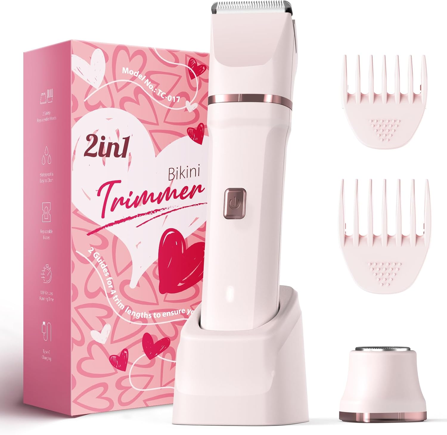 Risina 2-in-1 Bikini Trimmer for Wo...