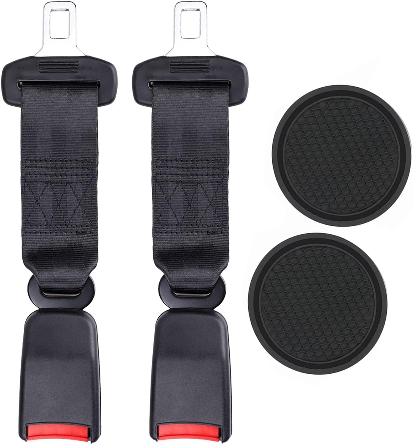 2PC+2PC Car Coasters for Cup Holder...