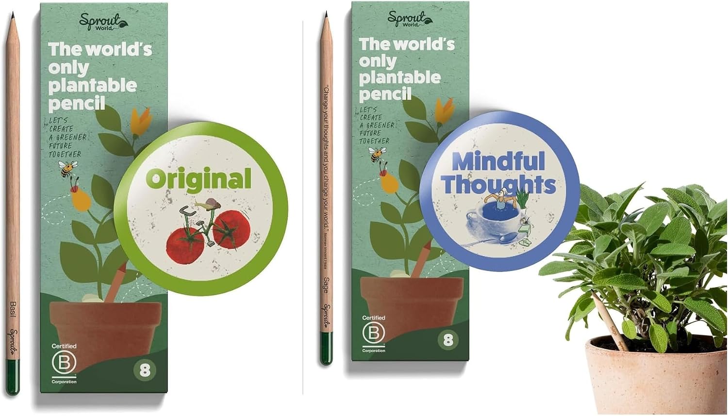 Sprout World Plantable Pencils | Bu...