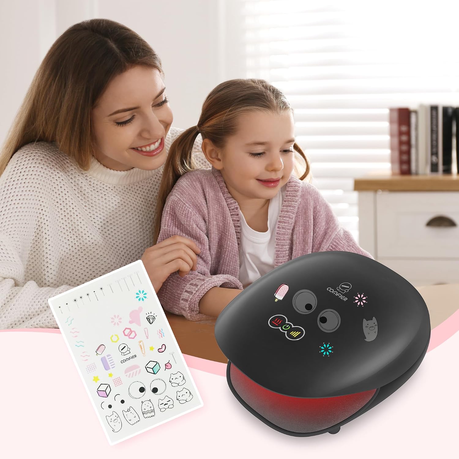COMFIER Wireless Hand Massager with Heat -3 Levels Compression & Heating,Rechargeable Hand Massager Machine for Carpal Tunnel,【2026】Fathers Day Gift for Men(Black) - Image 8