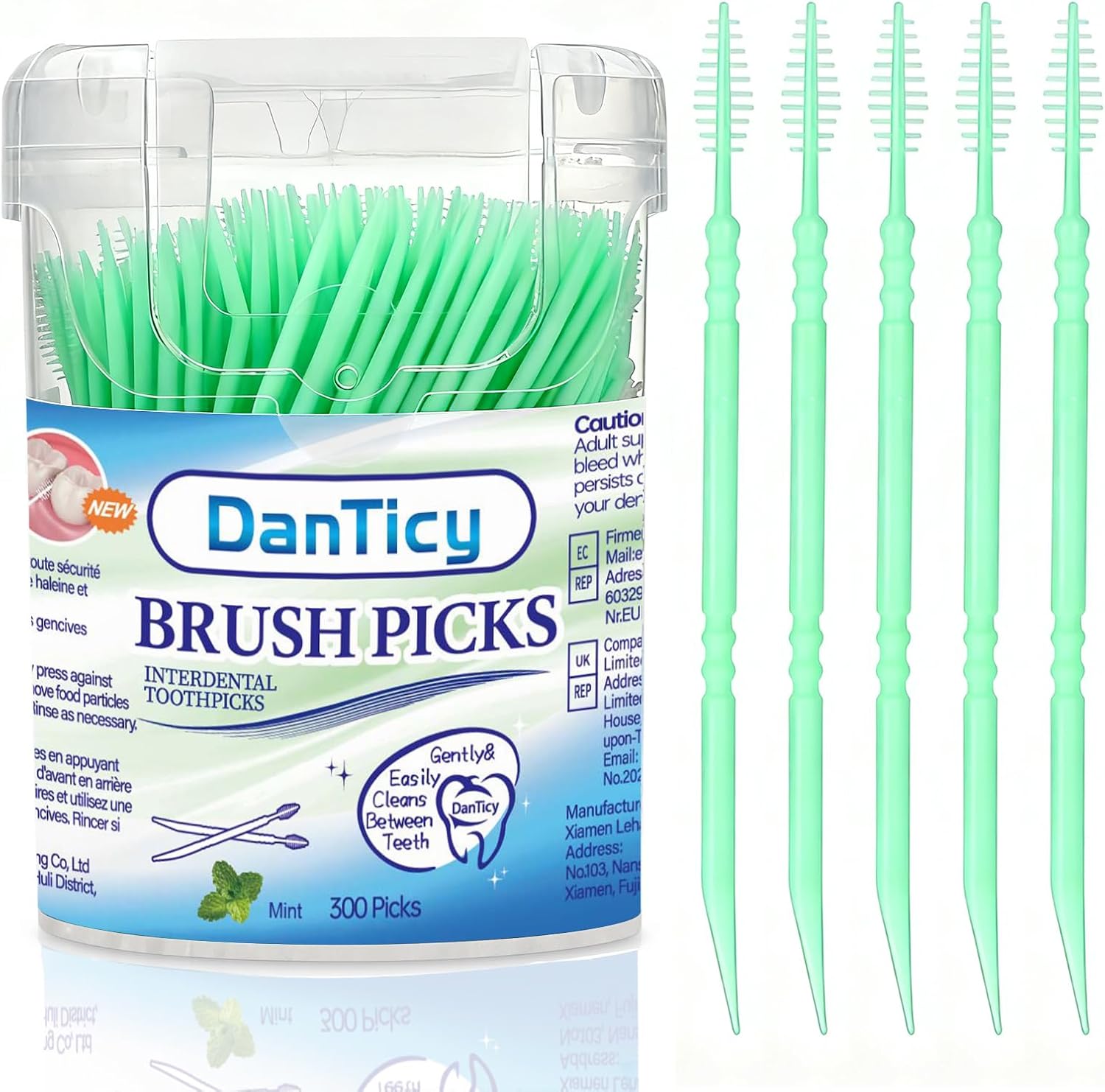 DanTicy Brushpicks Interdental Toot...