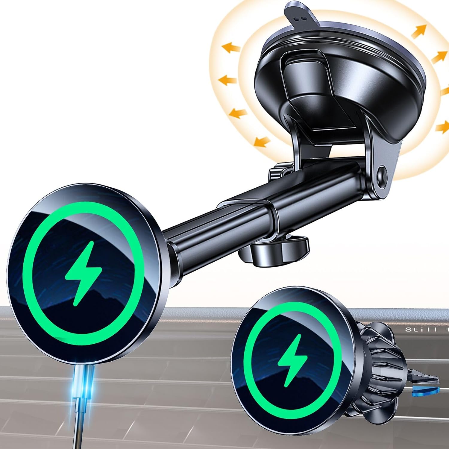 Coolpow for MagSafe Car Mount Charg...