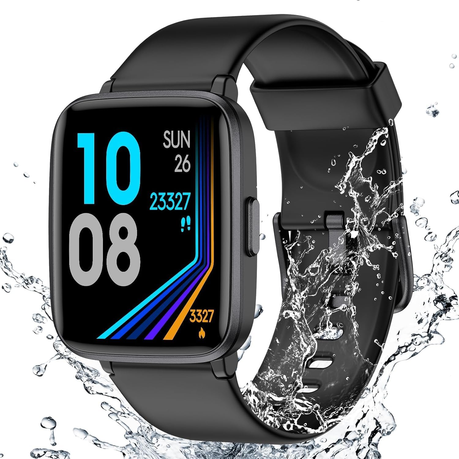 Fitness Tracker Watch with Heart Rate, No App No Phone Required, Pedometer - Image 8