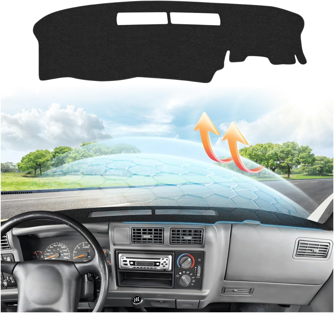 CARTIST Dash Cover Fit for Chevrole...