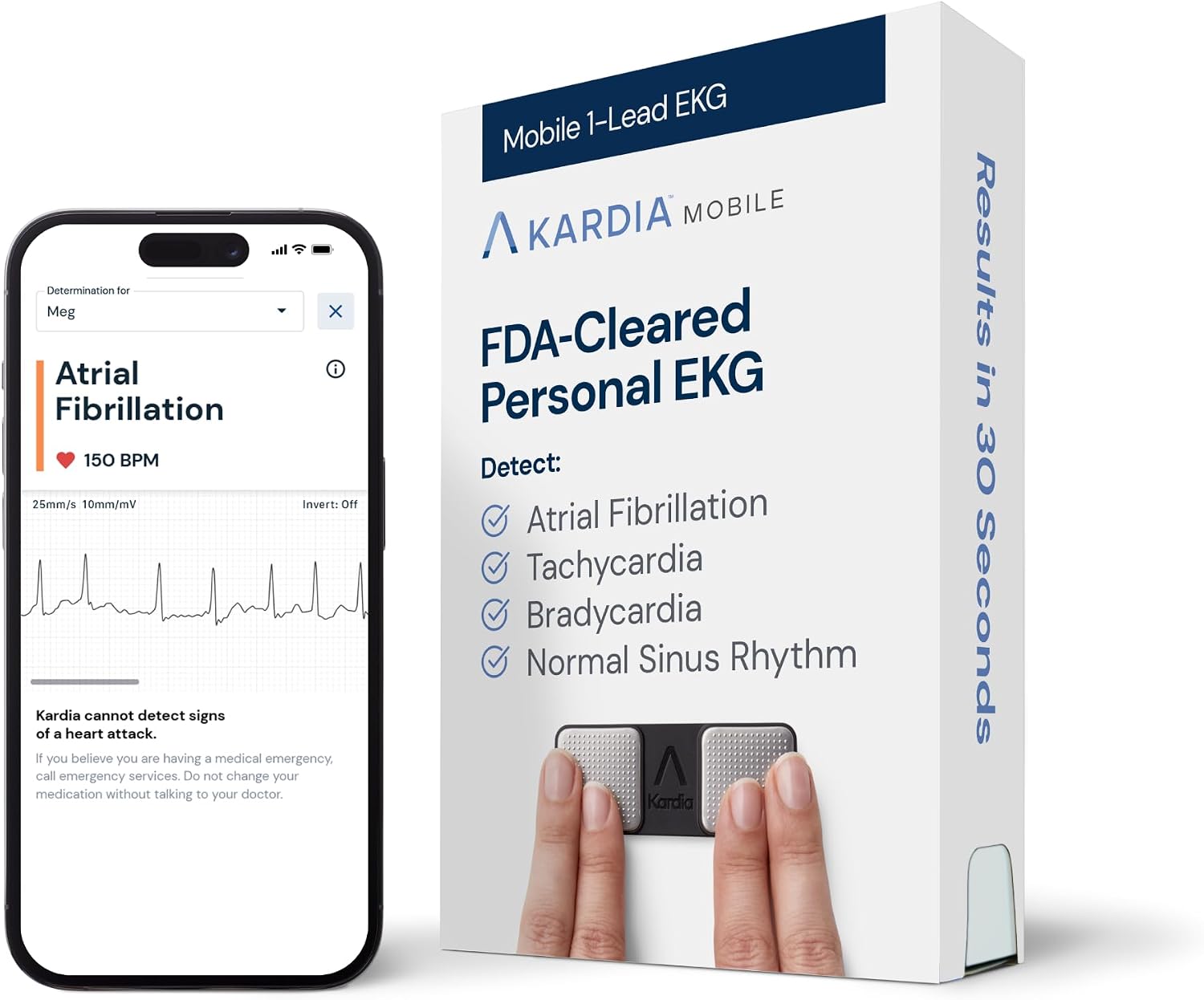 KardiaMobile 1-Lead EKG Monitor, Me...