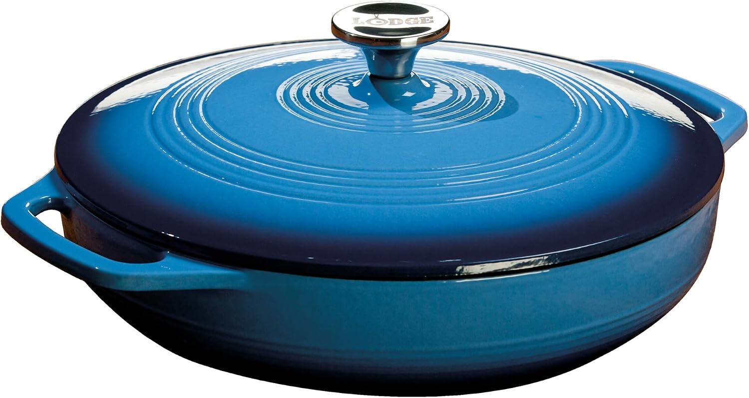 Lodge Essential Enamel Cast Iron Br...