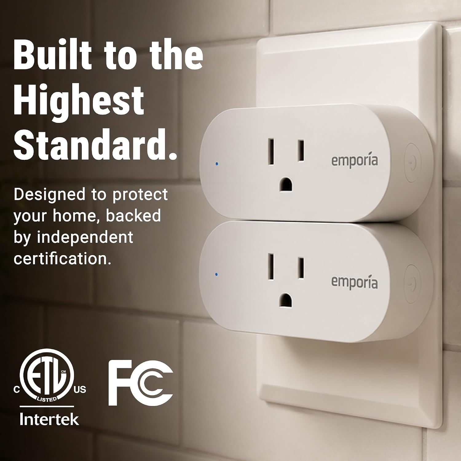 Emporia Energy Monitoring Smart Plug, WiFi Smart Outlet Plug Works with Alexa and Google Home - 15a WiFi Outlet with Timer, Mobile App, Home Energy Monitor, Scheduling - 2.4ghz WiFi Only (4 Pack) - Image 6