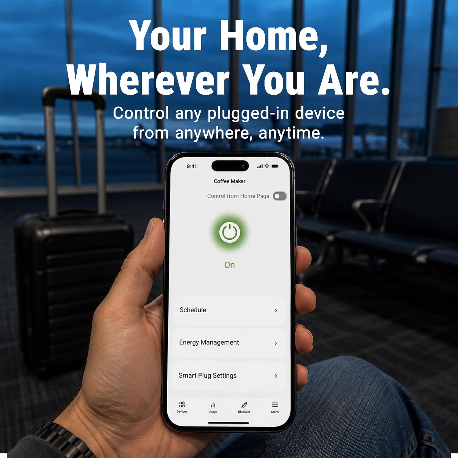 Emporia Energy Monitoring Smart Plug, WiFi Smart Outlet Plug Works with Alexa and Google Home - 15a WiFi Outlet with Timer, Mobile App, Home Energy Monitor, Scheduling - 2.4ghz WiFi Only (4 Pack) - Image 4