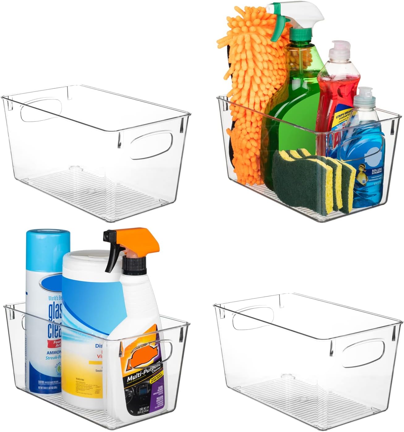 ClearSpace Clear Plastic Storage Bi...