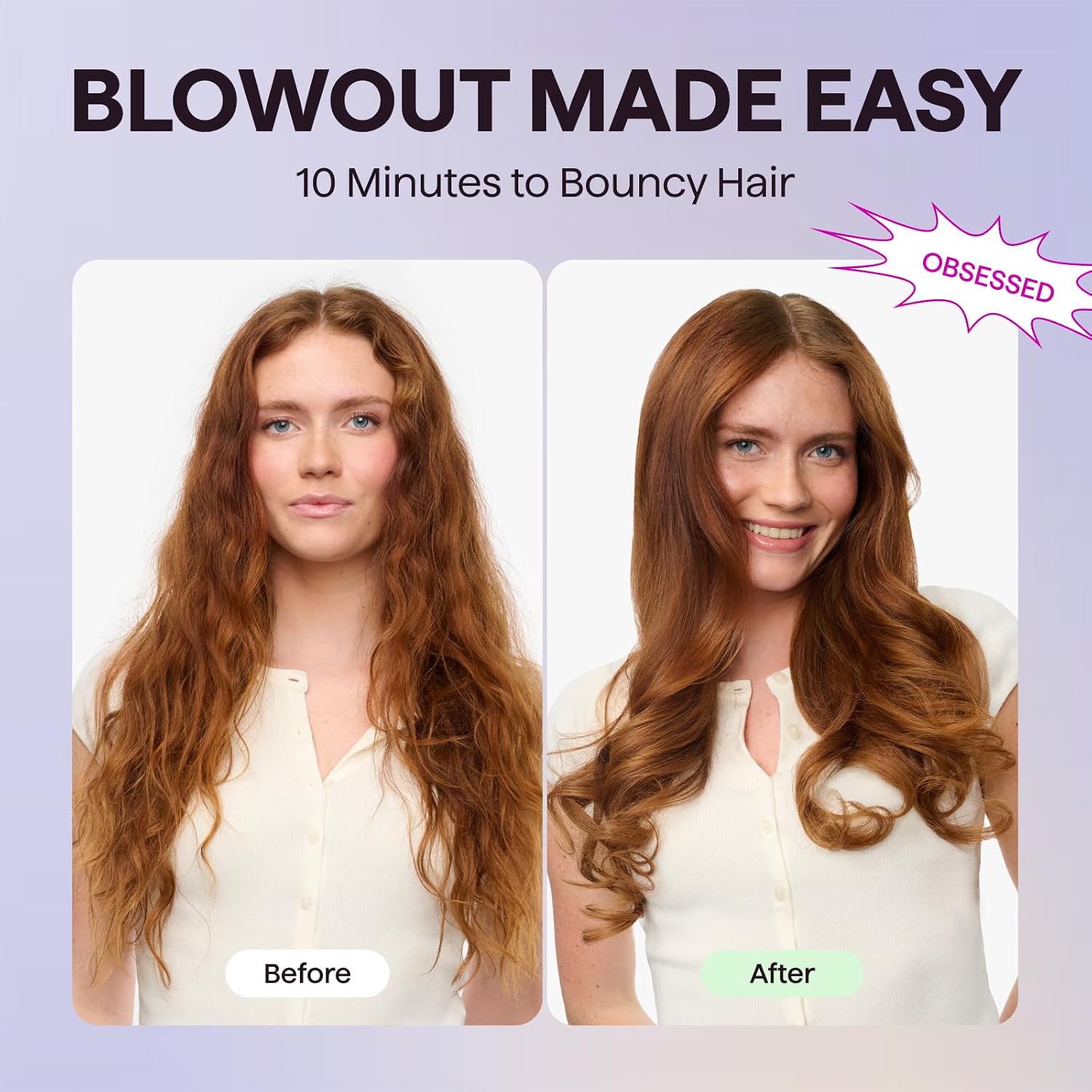 Wavytalk 5 in 1 Curling Iron with Thermal Brush,Flat Iron,Versatile Styling - Image 4