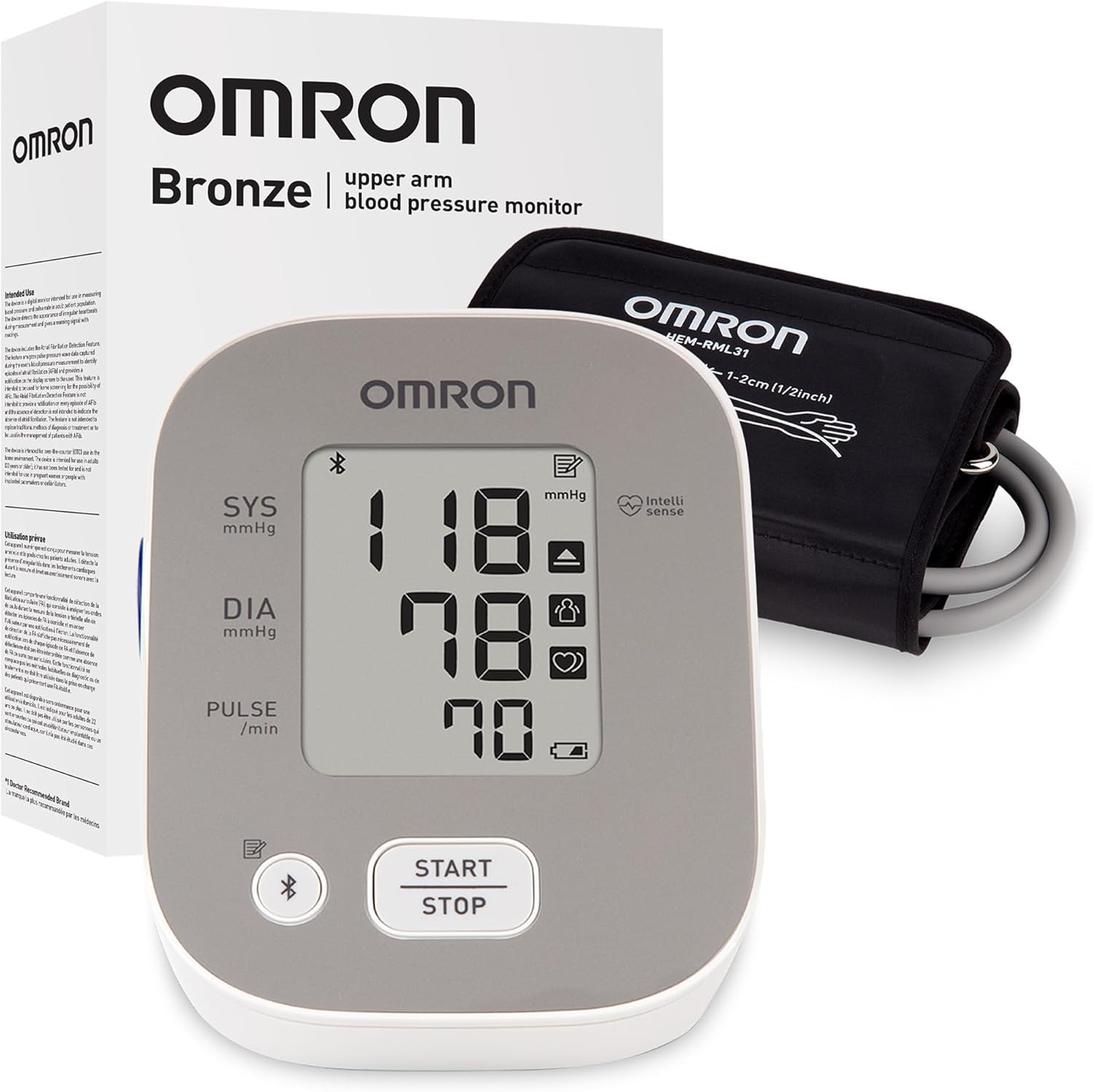 OMRON Bronze Blood Pressure Monitor...