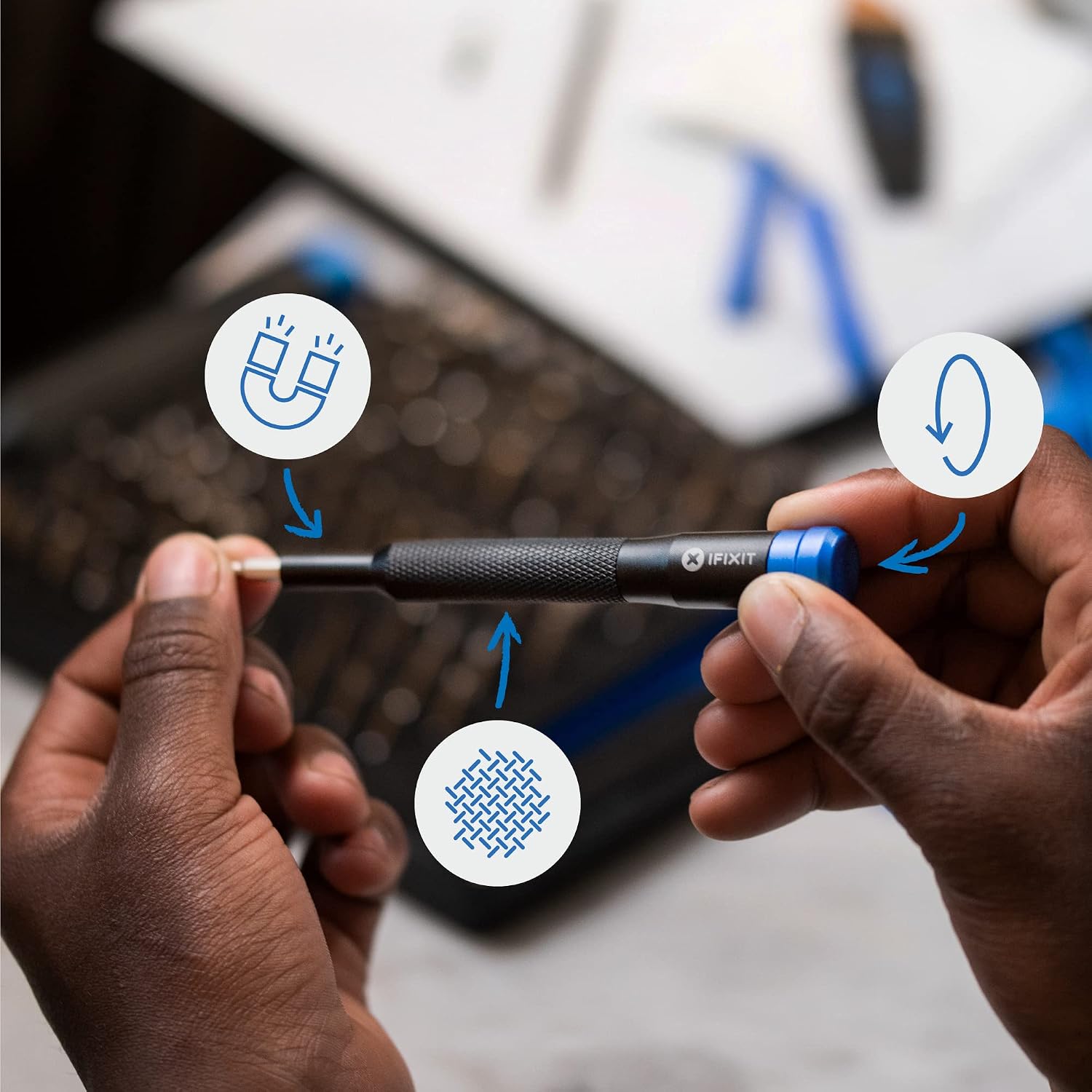 iFixit Mako Driver Kit - 64 Precision Bit Set for Electronics Repair - Image 6