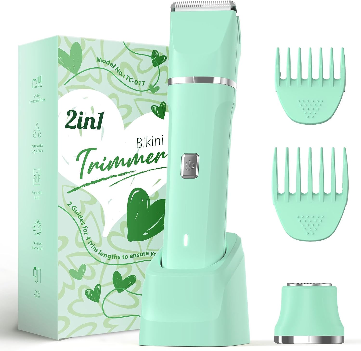Risina 2-in-1 Bikini Trimmer for Wo...