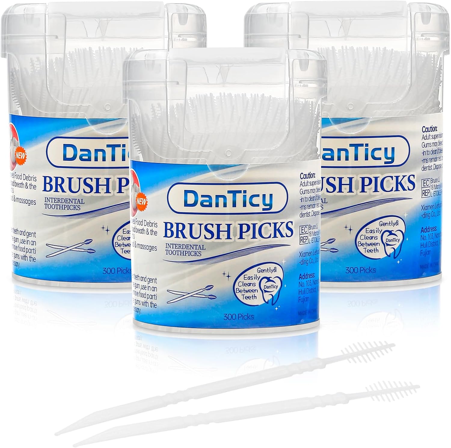 DanTicy Brushpicks Interdental Toot...