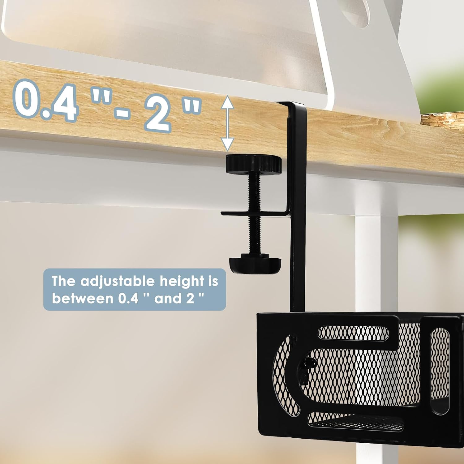 Cable Management, 25'' Cable Management Under Desk, Cable Tray - Image 4