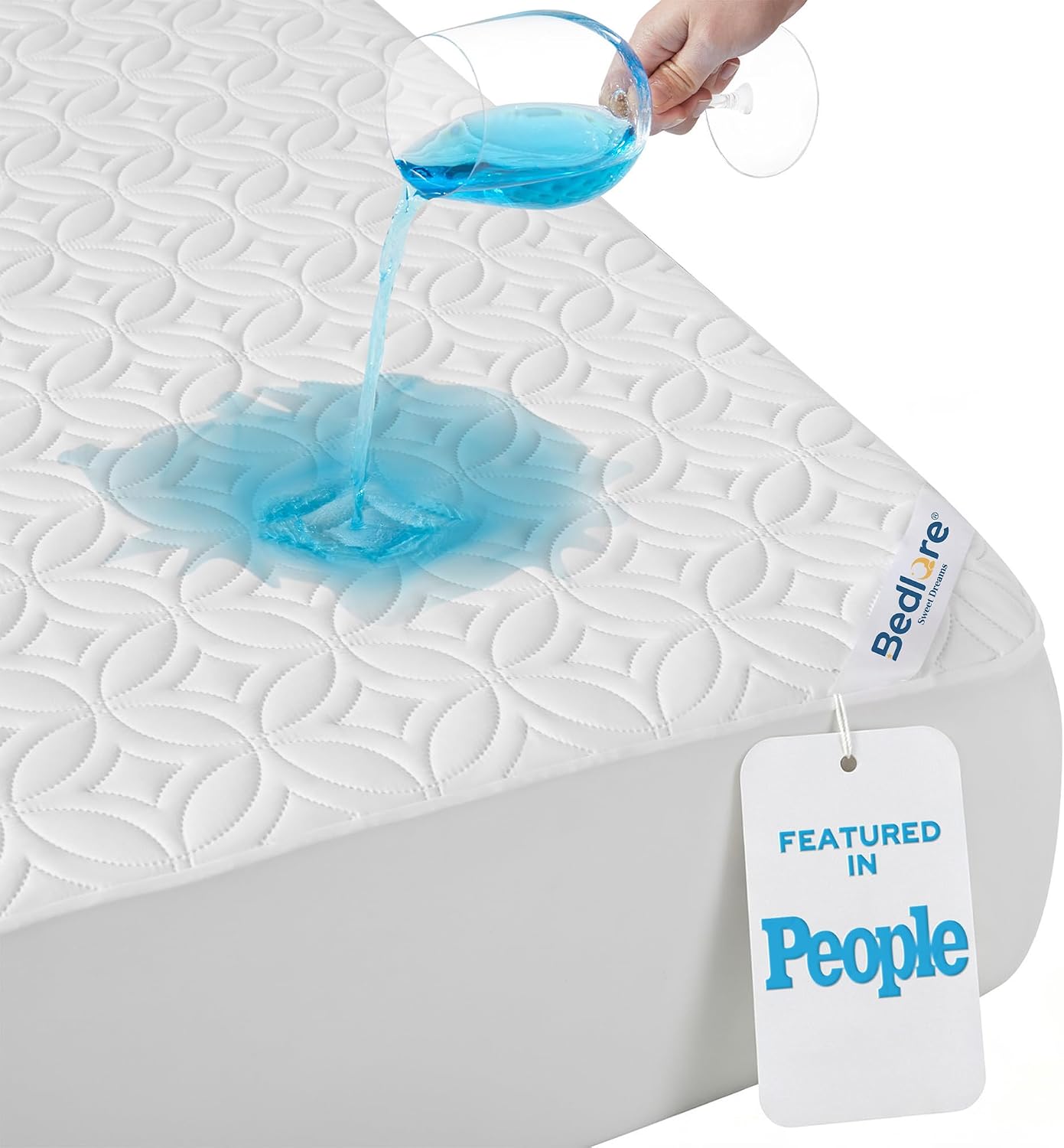 BEDLORE Waterproof Mattress Protect...