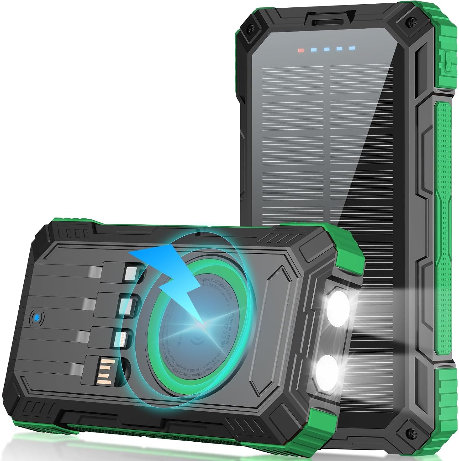 Solar Power Bank 49800mAh Portable ...