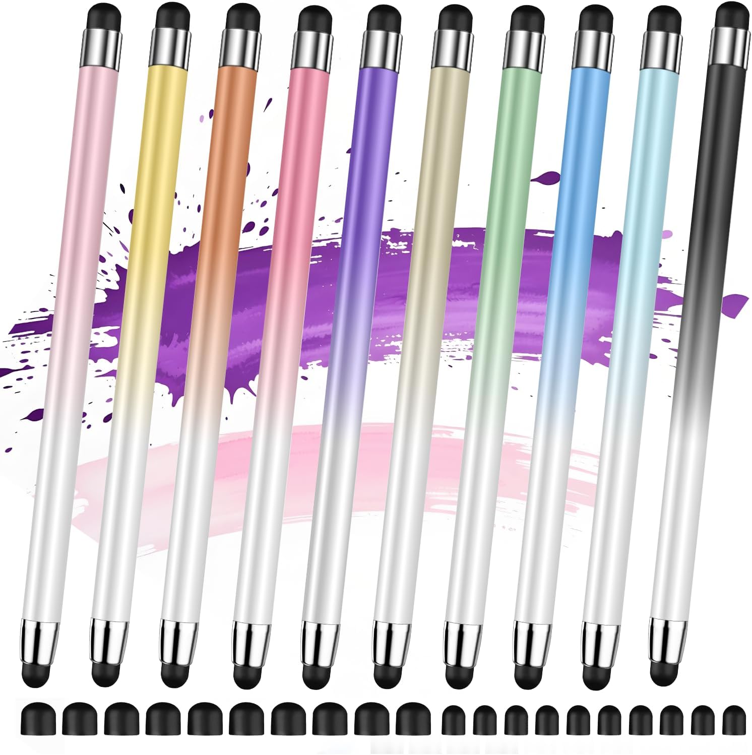 Stylus (10 Pcs), 2-in-1 Stylus Pen ...