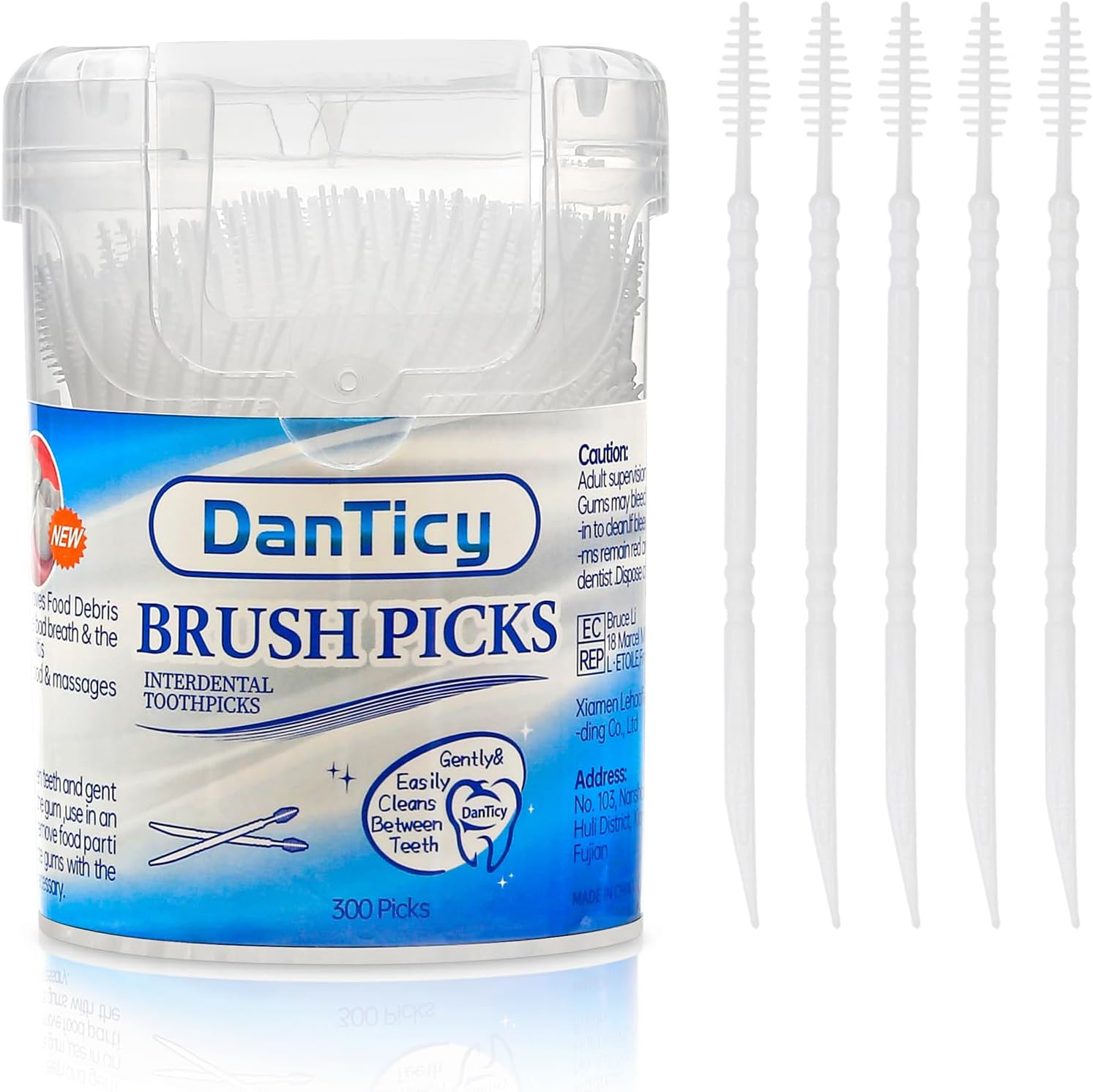 DanTicy Brushpicks Interdental Toot...