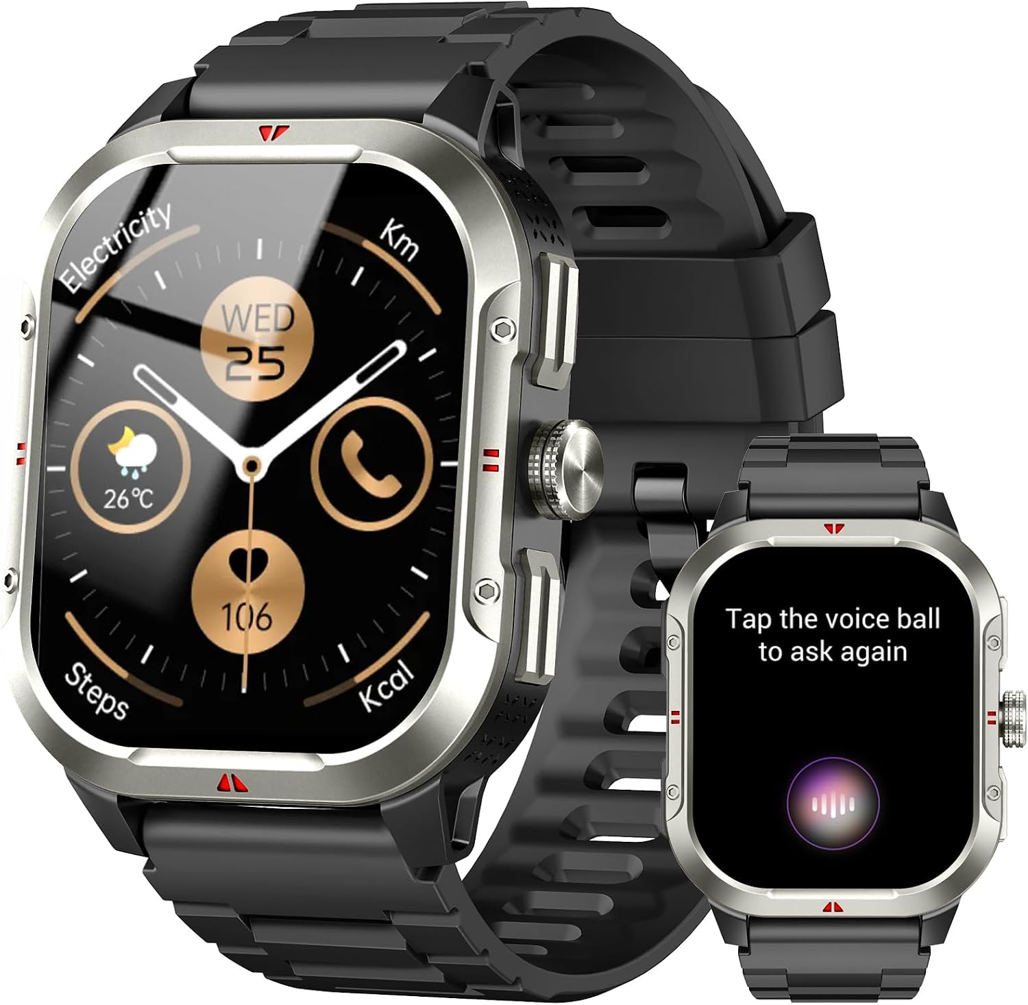 Smart Watch for Men Built-in GPS,50...