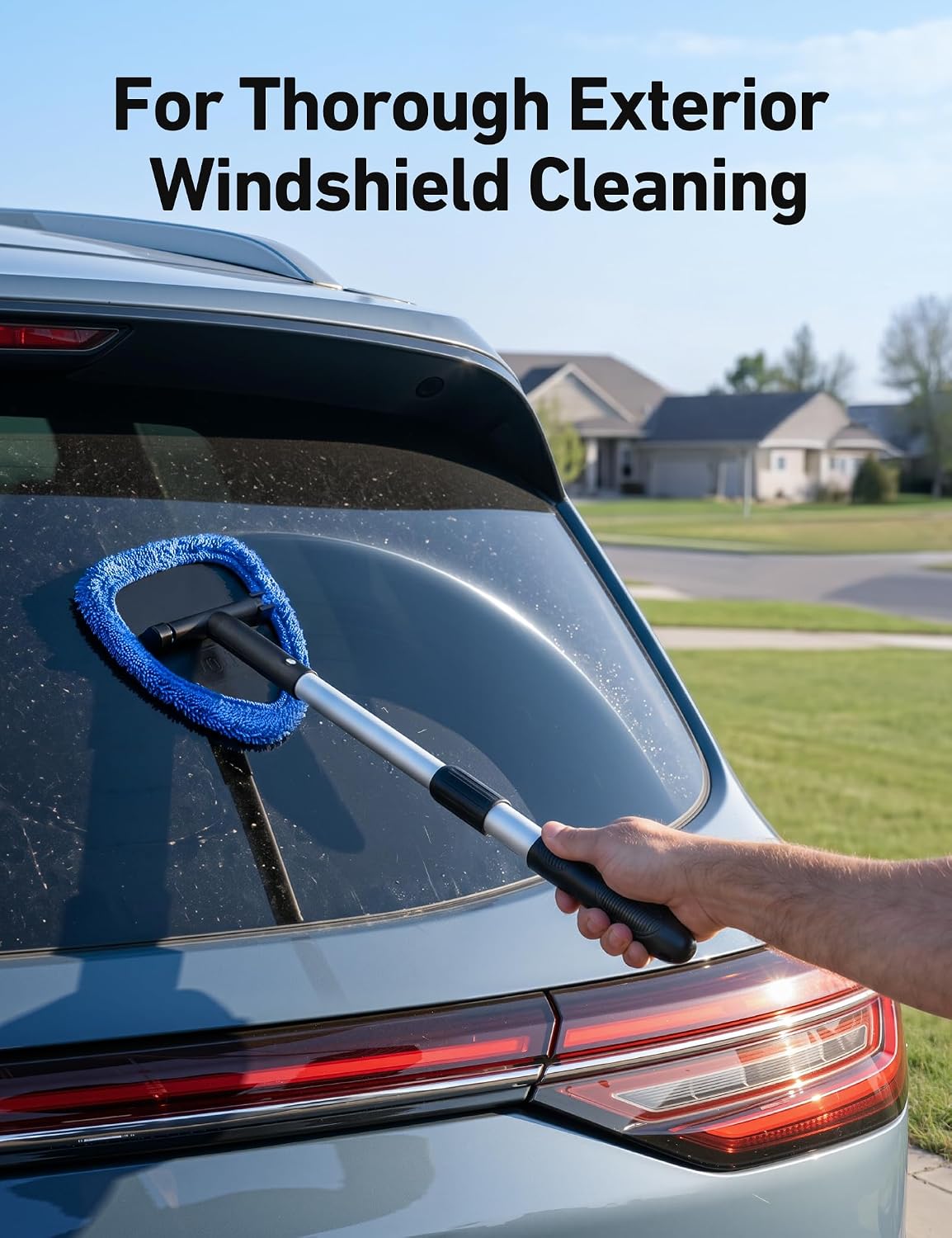 AstroAI 21" Extra-Long Windshield Cleaner Tool & Car Interior Detailing Kit - Image 7