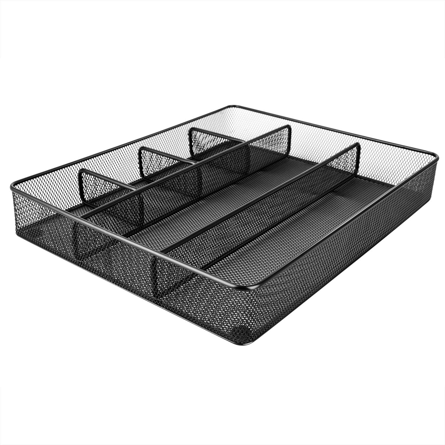 Amazon Basics Metal Mesh Desk Organ...