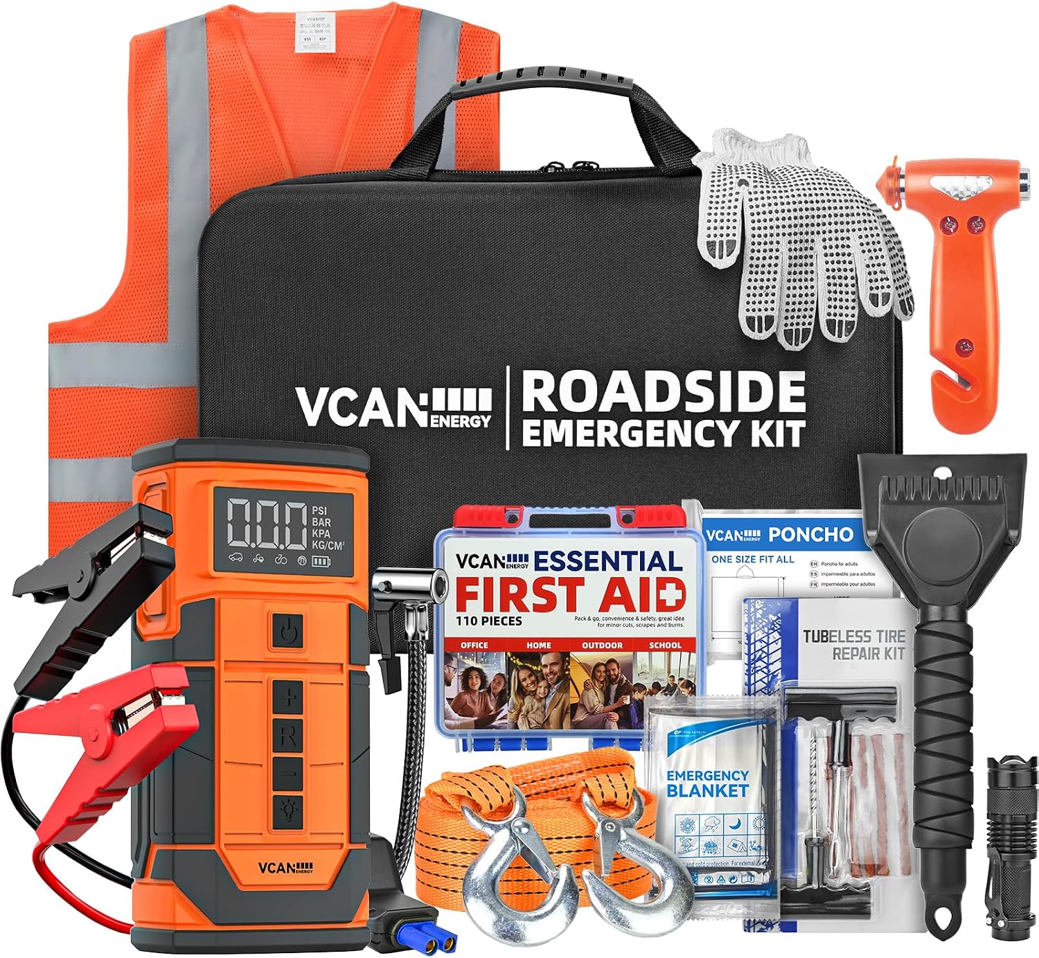 Jump Starter with Air Compressor, V...
