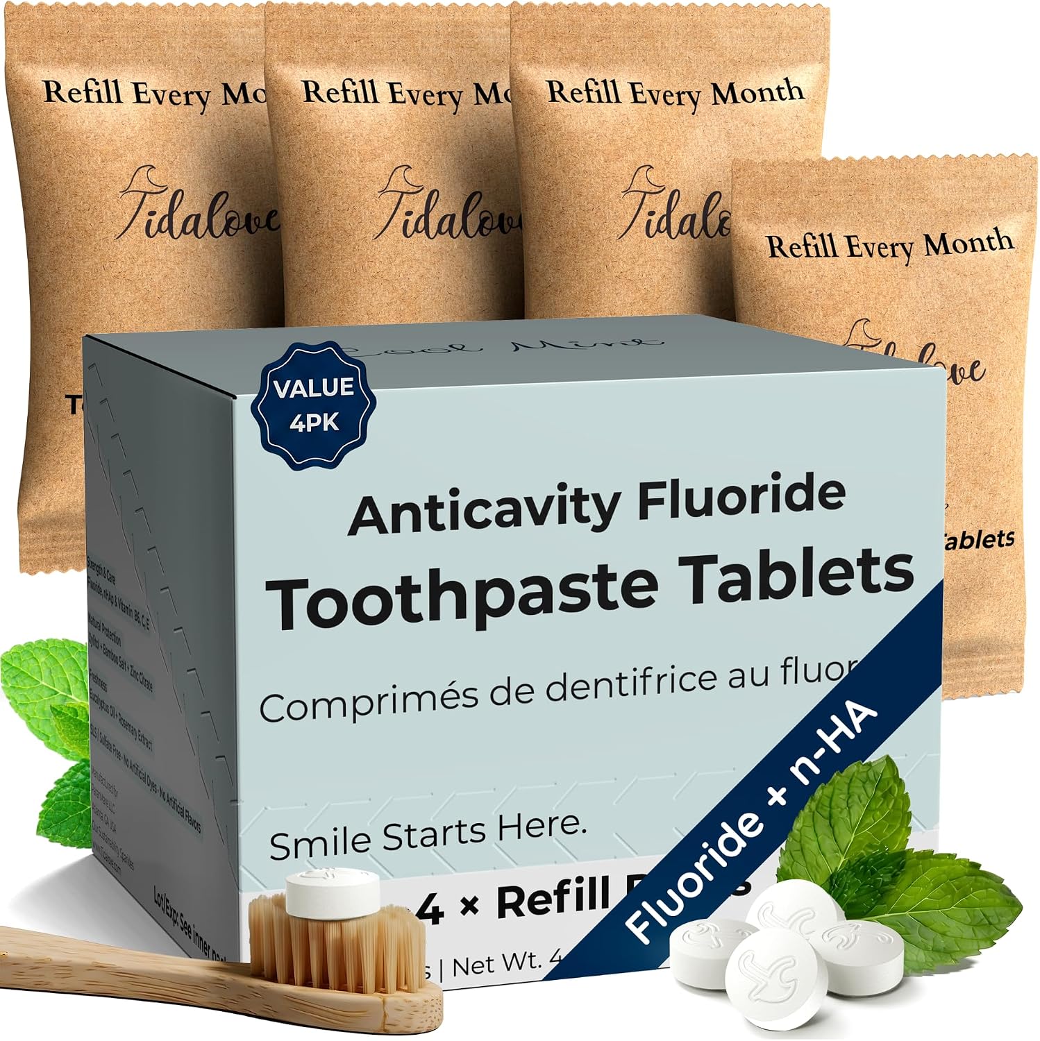 Fluoride Toothpaste Tablets with nH...