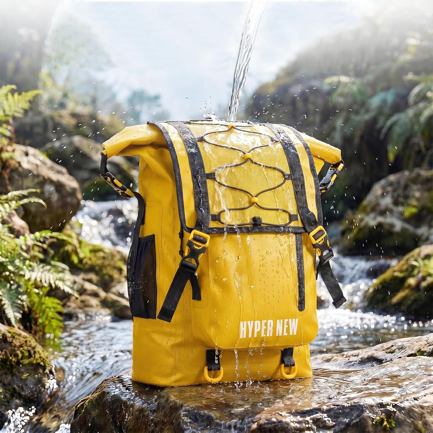 Waterproof Dry Bag Backpack 30L,Dry Backpack for Men Women Adults Teens, Kayaking Boating Hiking Camping Rafting Fishing Travel Outdoor Enthusiasts - Image 2