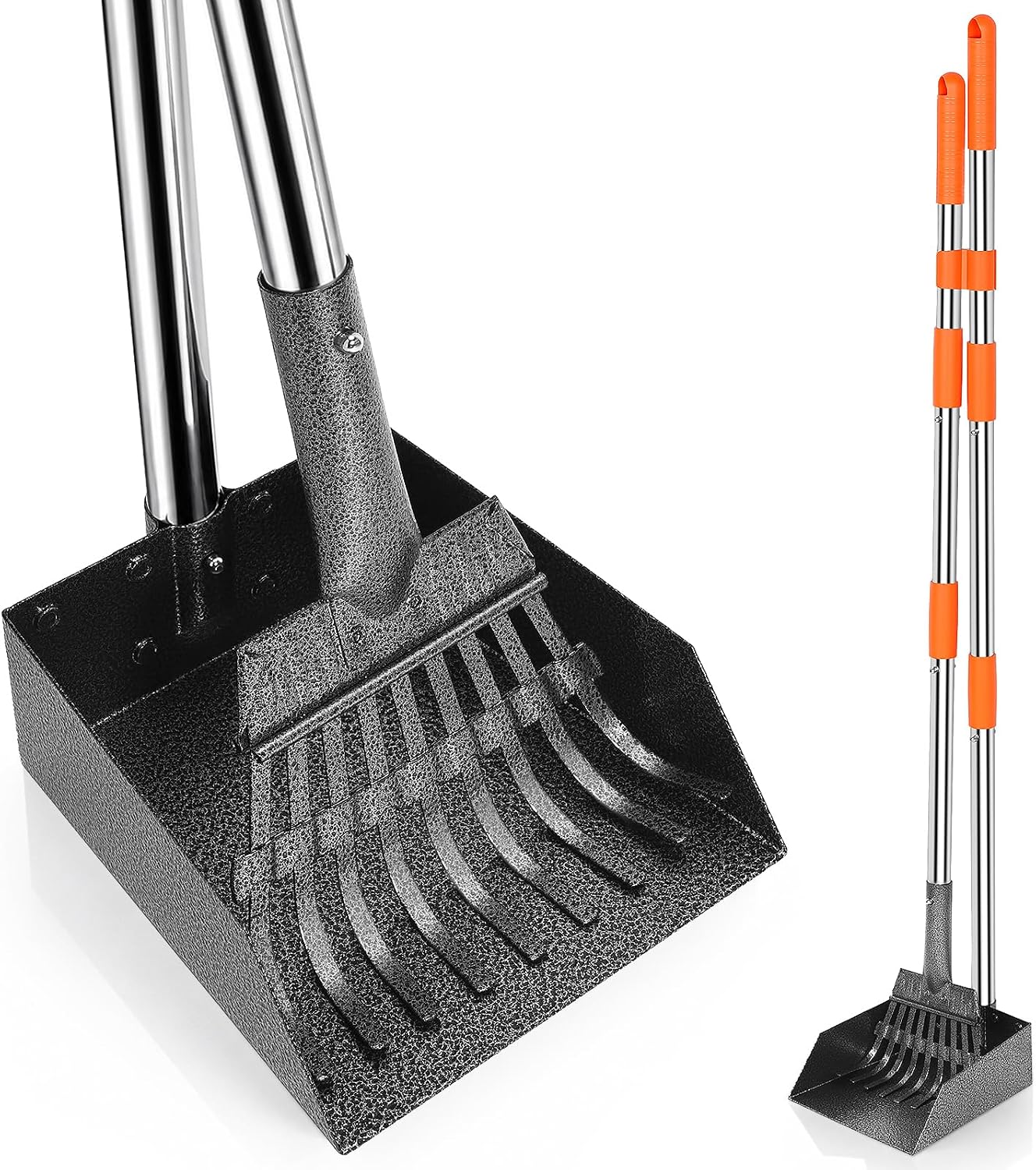 LEVELEVE Dog Pooper Scooper, Long H...