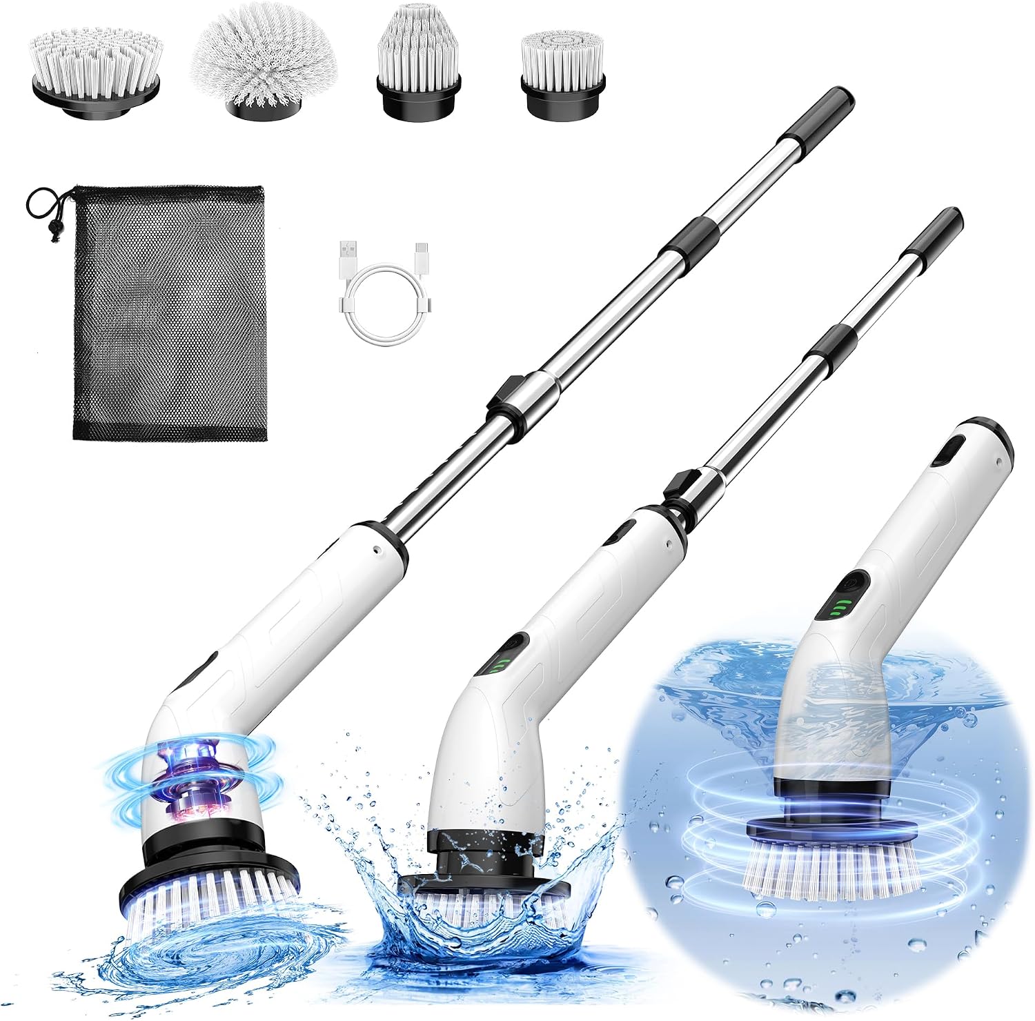 TUYU Electric Spin Scrubber, Full-B...