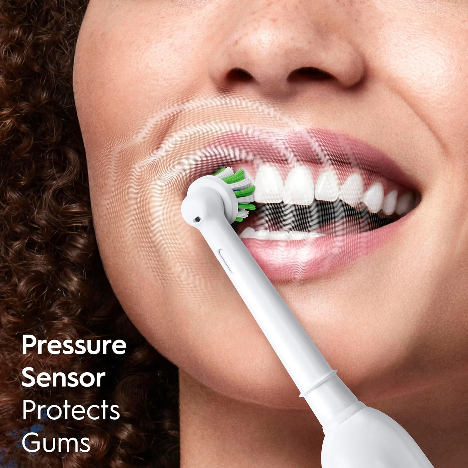 Oral-B Pro 1000 CrossAction Electric Toothbrush, Black and White, 2 Count - Image 5