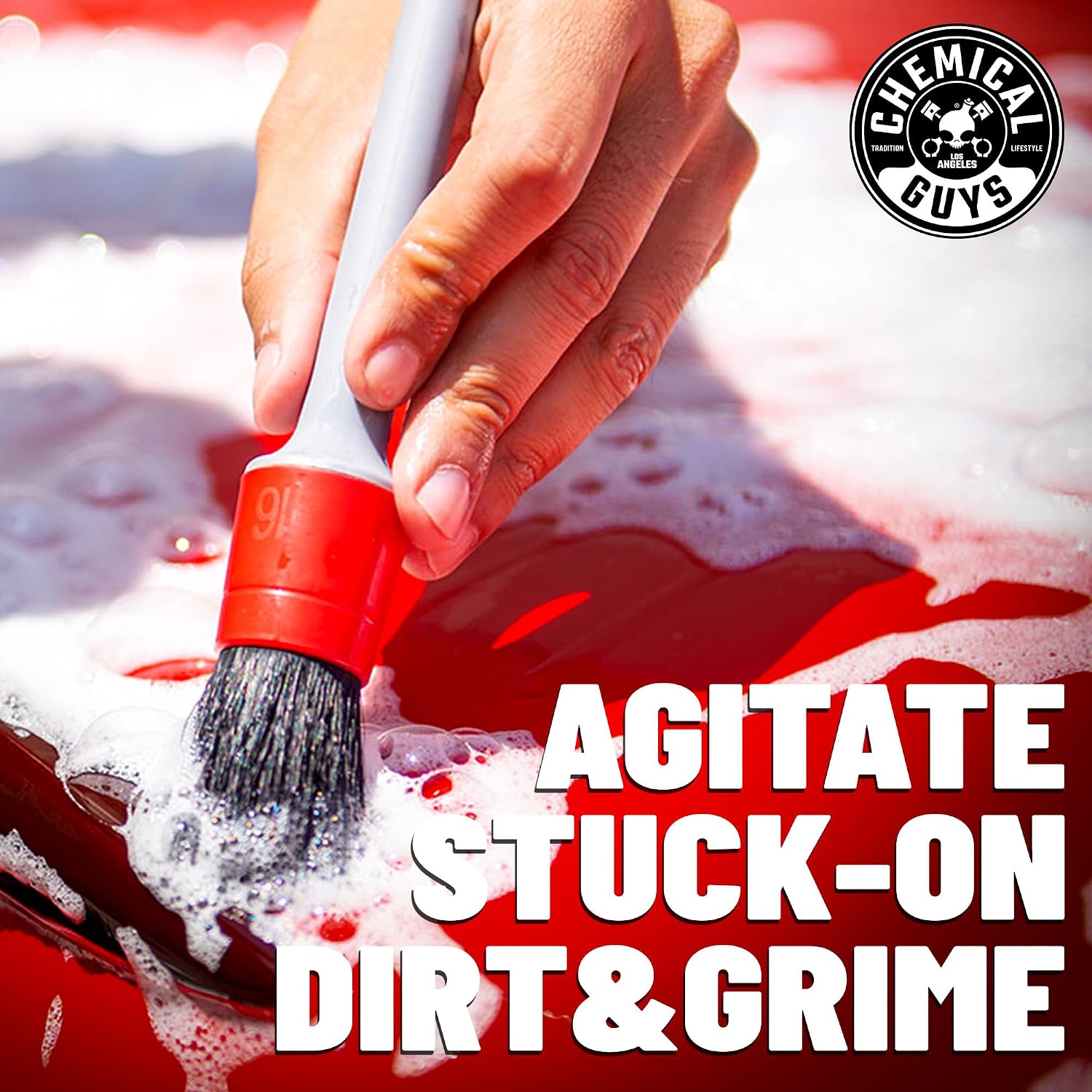 Chemical Guys 17-Piece Car Detailing Kit, Interior & Wheel Cleaner & Wash - Image 2