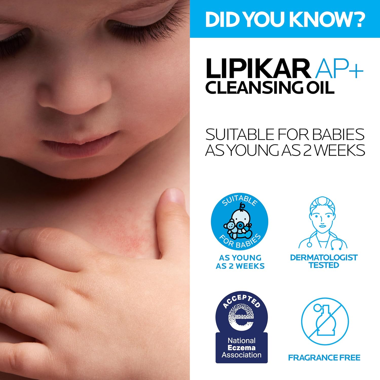 La Roche-Posay Lipikar AP+ Gentle Foaming Cleansing Oil, with Shea Butter - Image 9