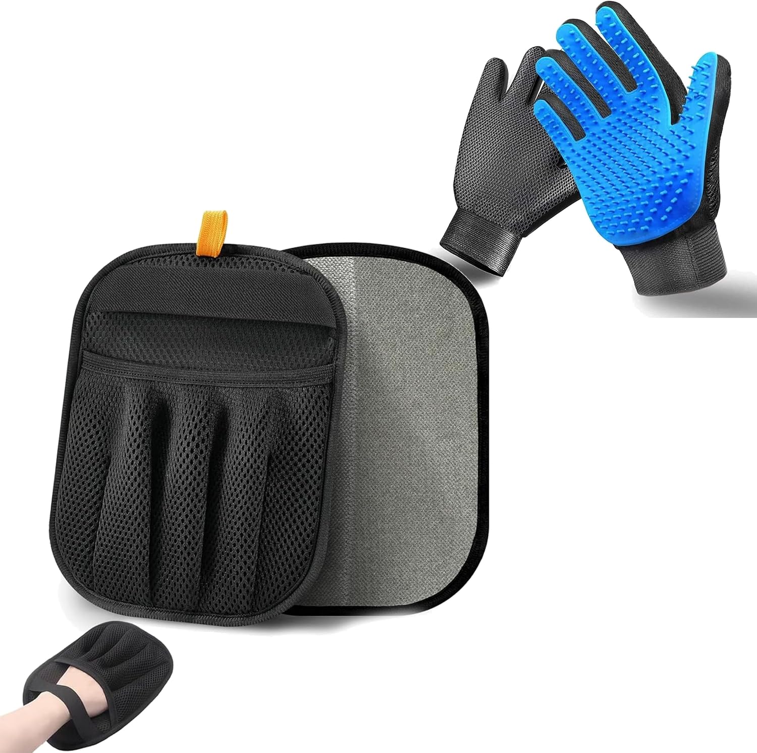 NVNAN 3 PCS Pet Hair Removal Glove ...