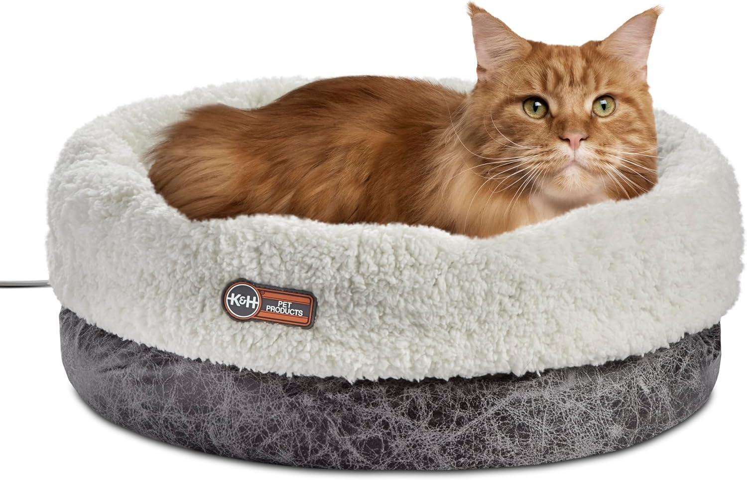 K&H Heated Cat Bed, Thermo-Snu...