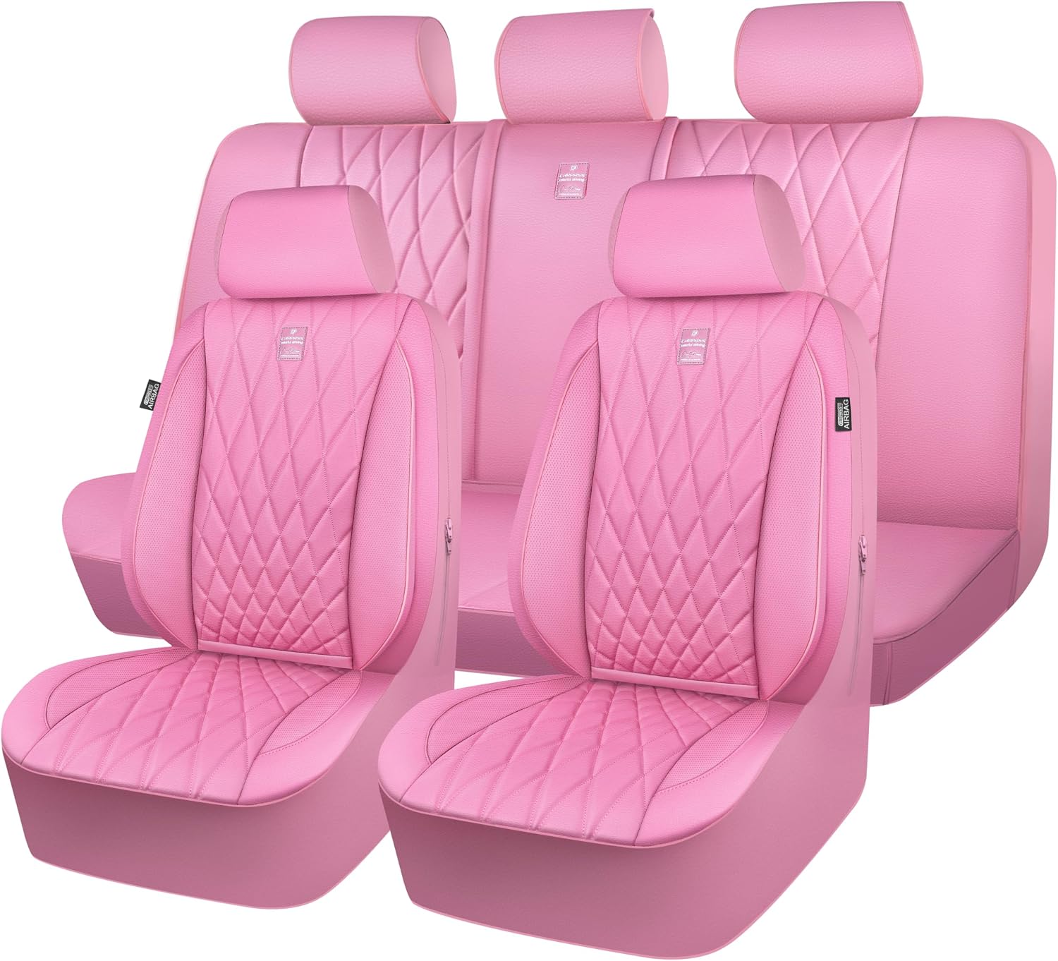 CAR PASS 5 Seats Piping Luxury Leat...
