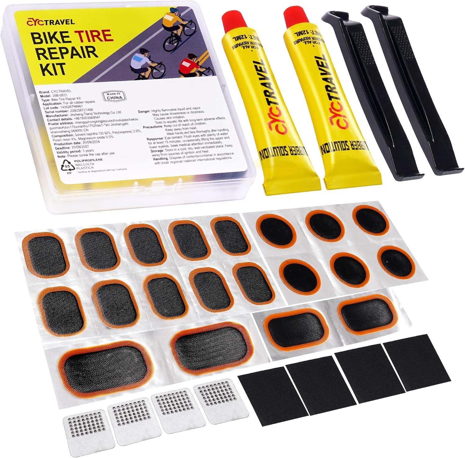 Bike Tire Repair Kit, Bicycle Inner...